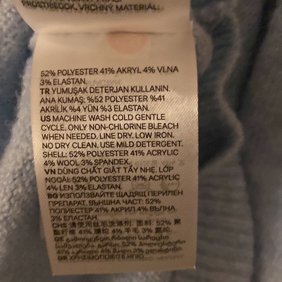 H&M Blue Cardigan Sweater - Picture 3 of 7